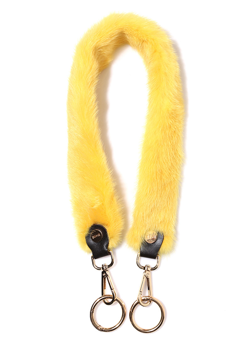 Mink strap [Yellow]